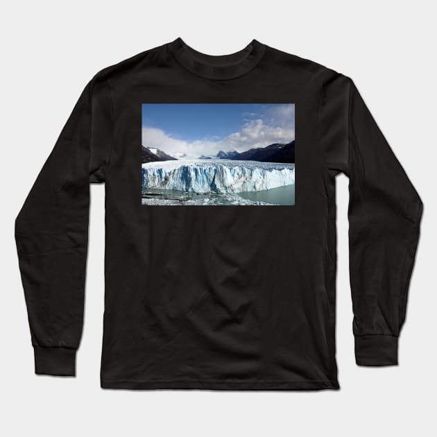 Argentine - El Calafate Perito Moreno Long Sleeve T-Shirt by franck380